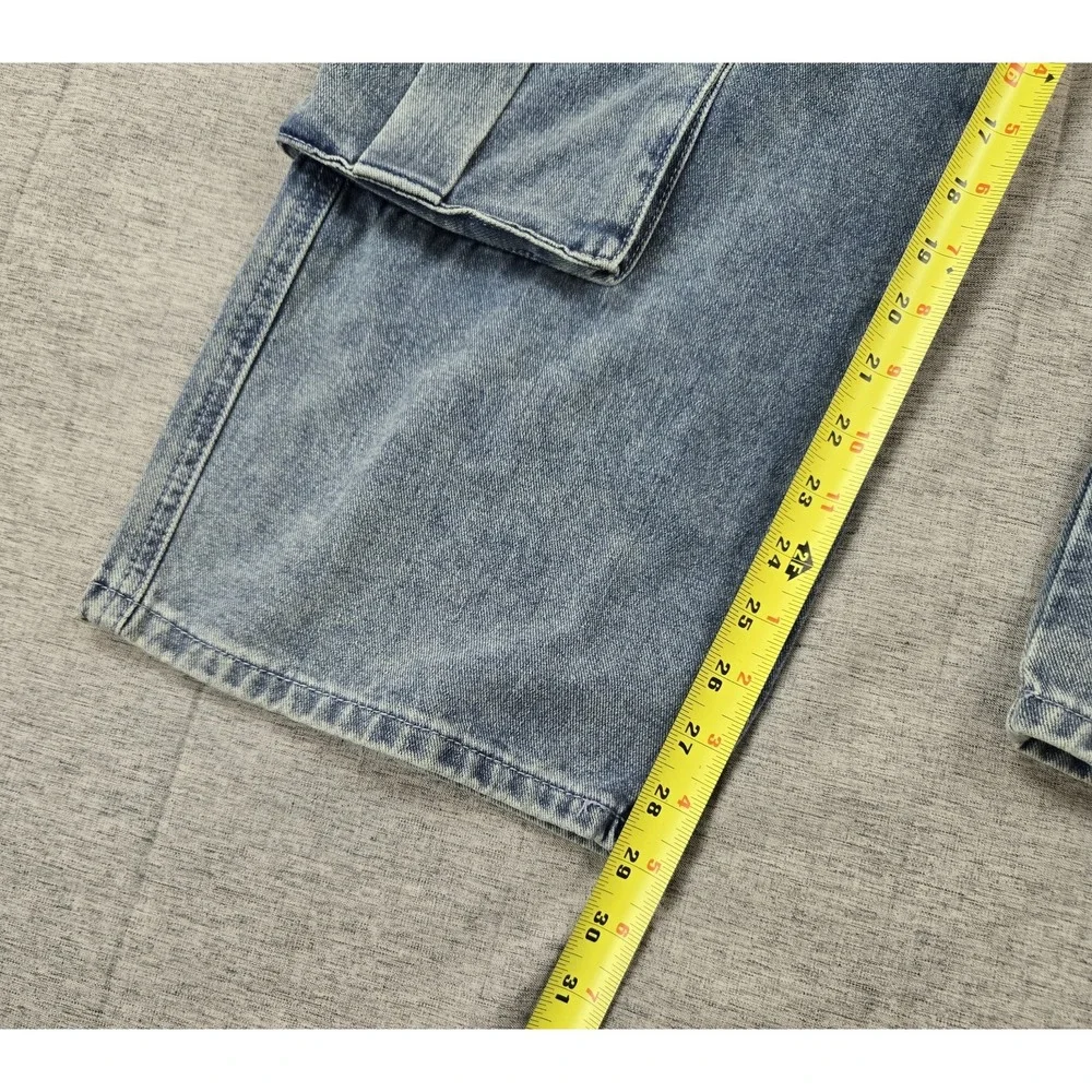 J for Justify ‎ Women's Jeans Wide Leg High Rise Crossover Waist 32